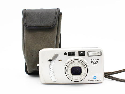 KONICA MINOLTA Zoom 160C DATE 35mm Point & Shoot Film Camera from JAPAN【Exc+4】