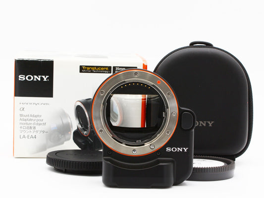 SONY LA-EA4 Mount Adapter for A to E Mount from JAPAN【Near Mint】