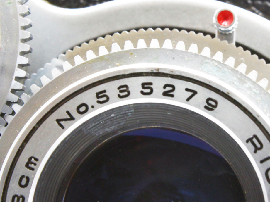 Ricoh Super Ricohflex TLR Camera Anastigmat 80mm f/3.5 Lens from JAPAN【VeryGood】