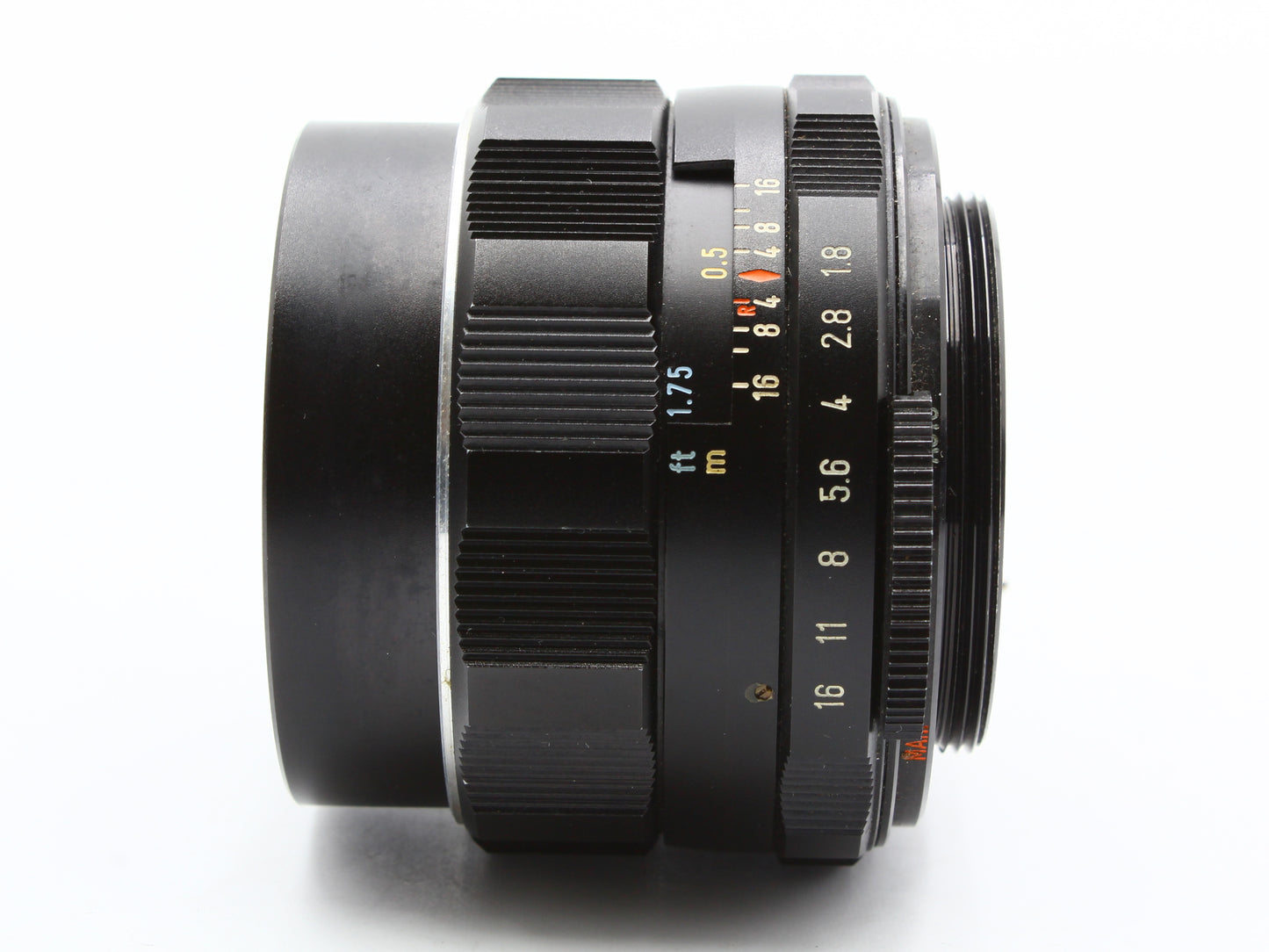 Asahi Pentax Spotmatic F Black SLR Super-Takumar 55mm f1.8 Lens【Very Good】