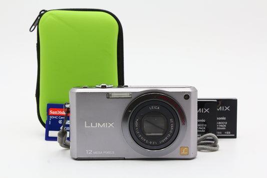 Panasonic LUMIX DMC-FX100 12MP Compact Digital Camera from JAPAN【Exc+4】