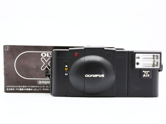OLYMPUS XA2 Point & Shoot 35mm Film Camera Electronic Flash A11 JAPAN【Exc+5】