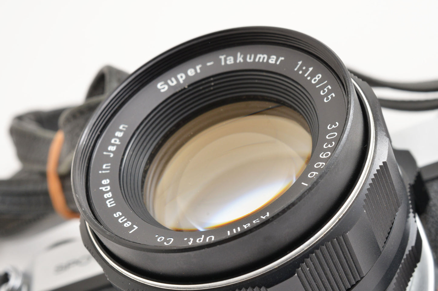 ASAHI PENTAX SPOTMATIC SP SLR Camera Super-Takumar 55mm f/1.8 Lens JAPAN【Exc+5】