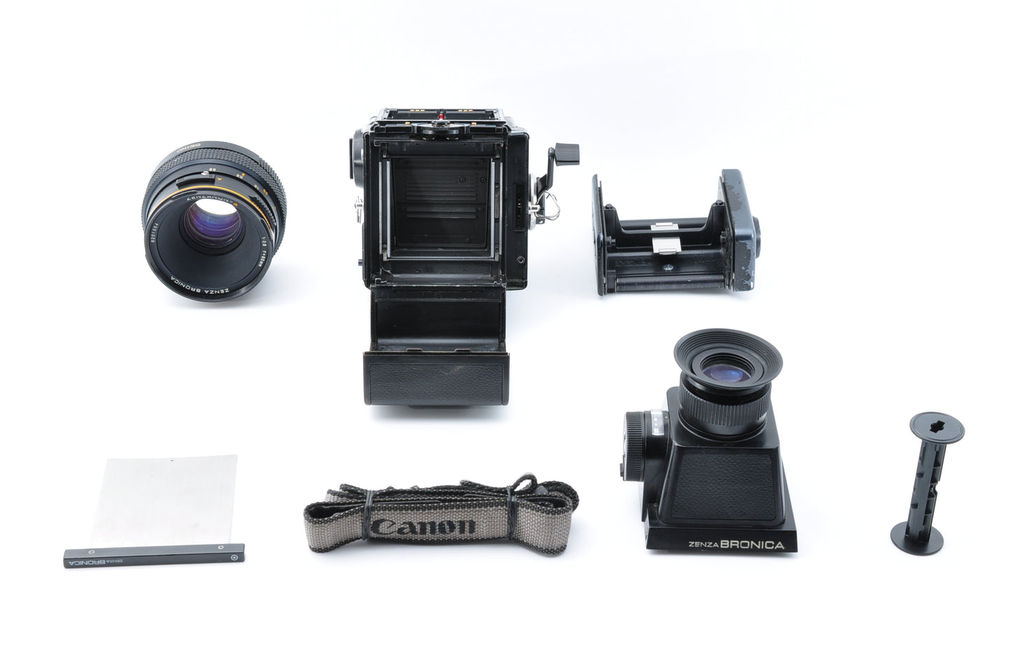 Zenza Bronica SQ Medium Format Camera Zenzanon-S 80mm f2.8 Lens 120 Film【Read】