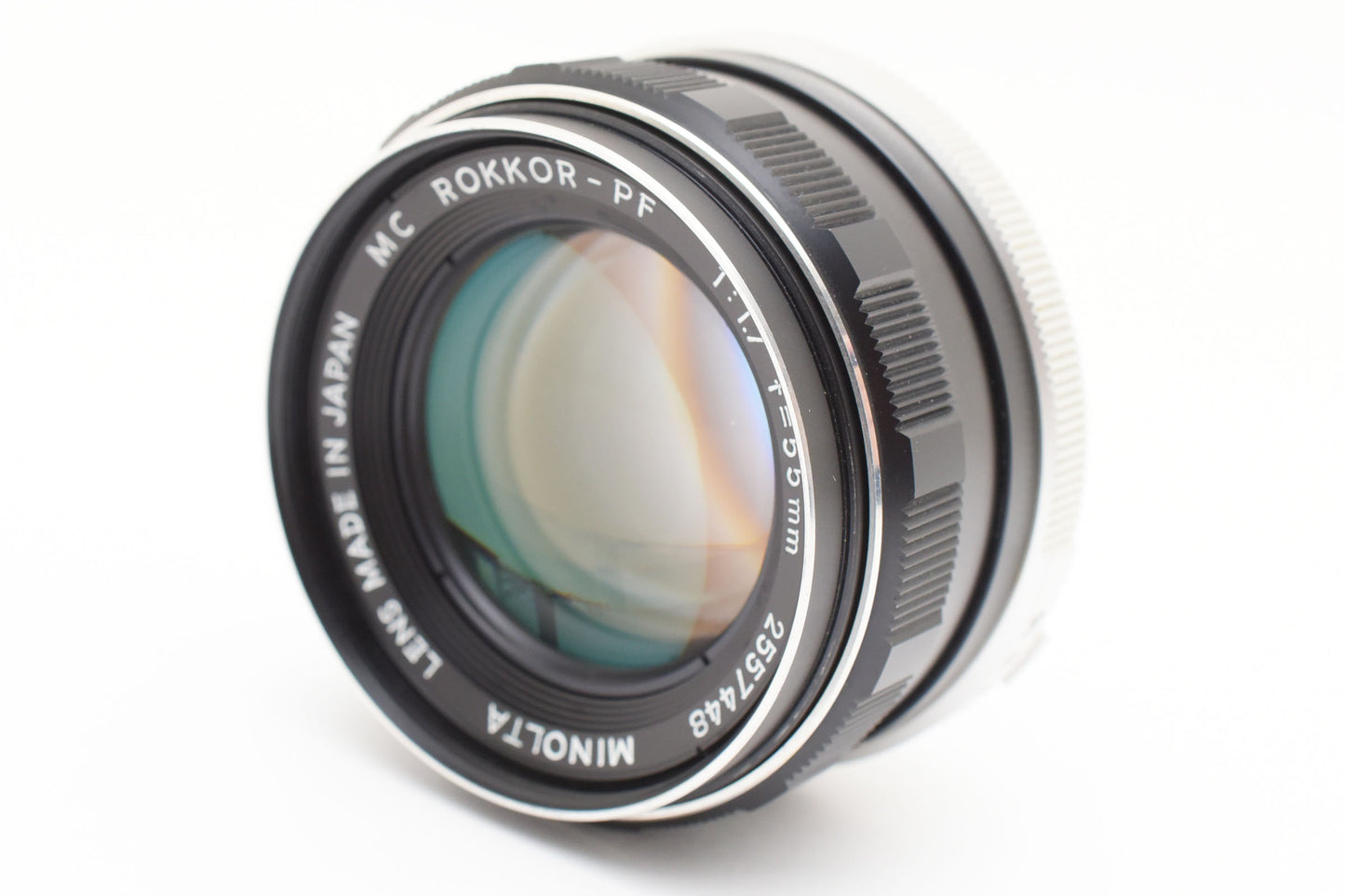 Minolta MC Rokkor PF 55mm f1.7 MF Standard Lens From JAPAN【Exc+3】