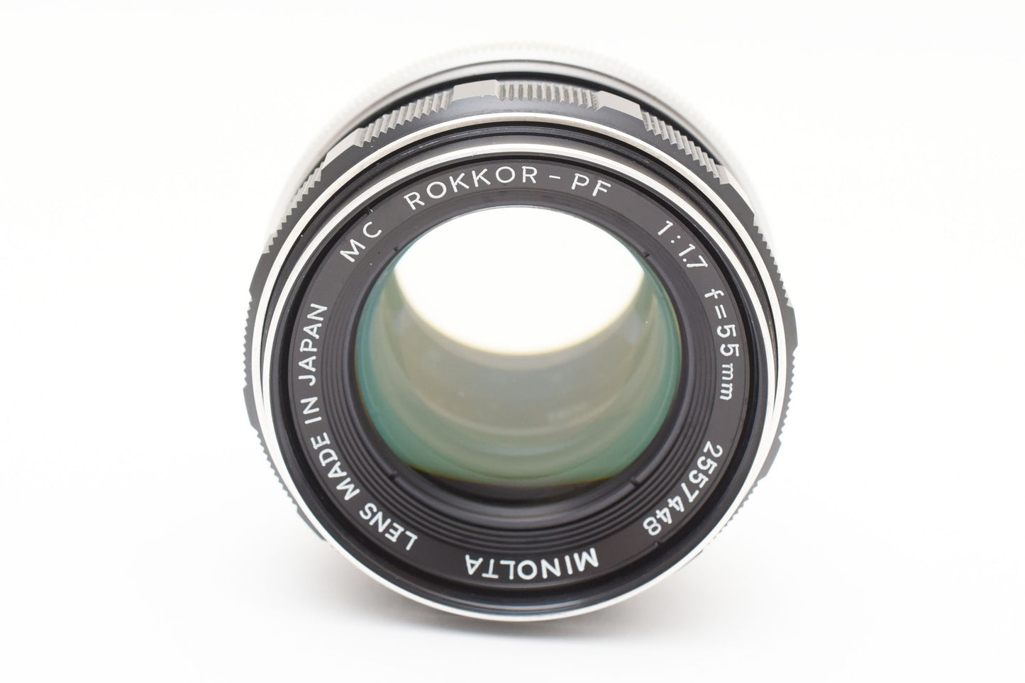 Minolta MC Rokkor PF 55mm f1.7 MF Standard Lens From JAPAN【Exc+3】