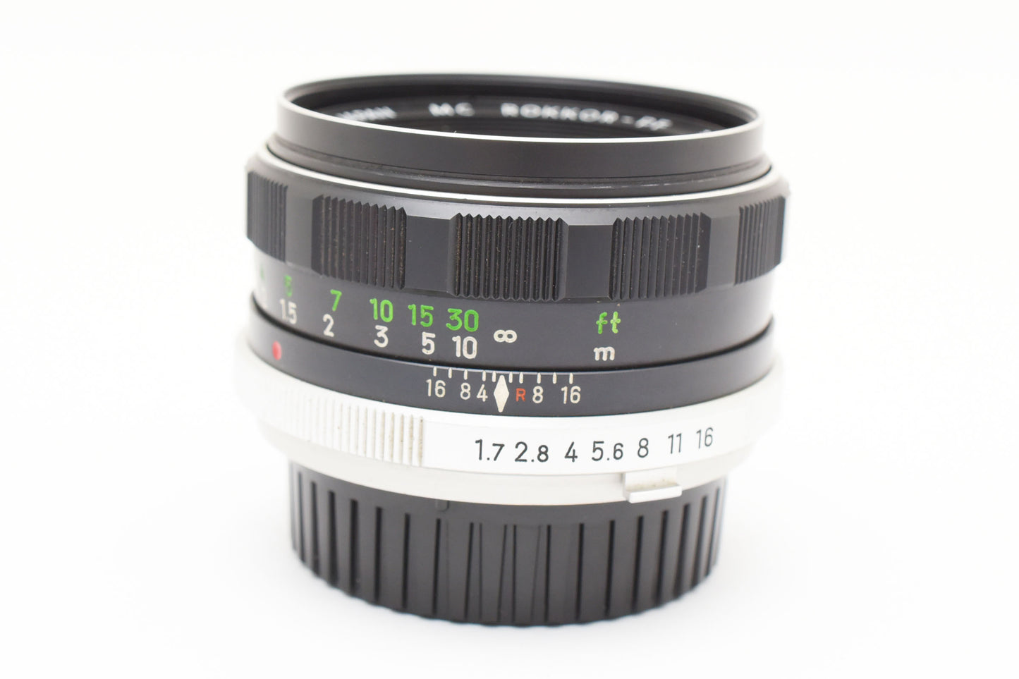 Minolta MC Rokkor PF 55mm f1.7 MF Standard Lens From JAPAN【Exc+3】