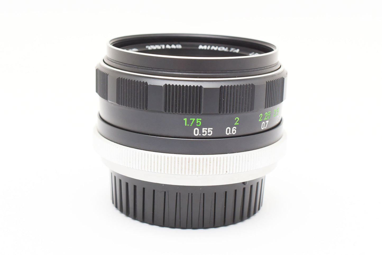 Minolta MC Rokkor PF 55mm f1.7 MF Standard Lens From JAPAN【Exc+3】