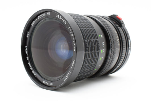 Sigma Zoom Lens 28-85mm f/3.5-4.5 Multi-coated Camera Lens from JAPAN【Exc+3】