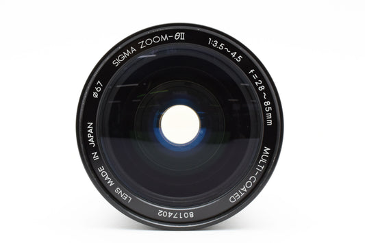 Sigma Zoom Lens 28-85mm f/3.5-4.5 Multi-coated Camera Lens from JAPAN【Exc+3】