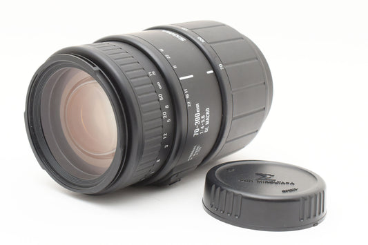 Sigma 70-300mm f/4-5.6 DL Macro Lens for Minolta/Sony from Japan【Exc+3】