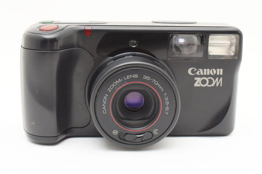 Canon Autoboy ZOOM DATE 35mm Point & Shoot Film Camera from JAPAN【Exc+5】
