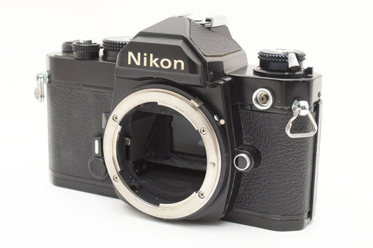 Nikon FM Black 35mm SLR Film Camera Body from JAPAN【Very Good】