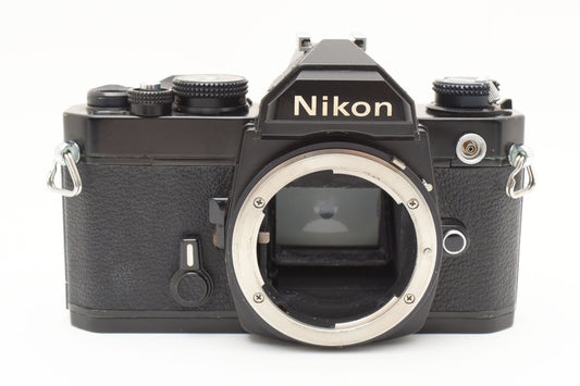 Nikon FM Black 35mm SLR Film Camera Body from JAPAN【Very Good】
