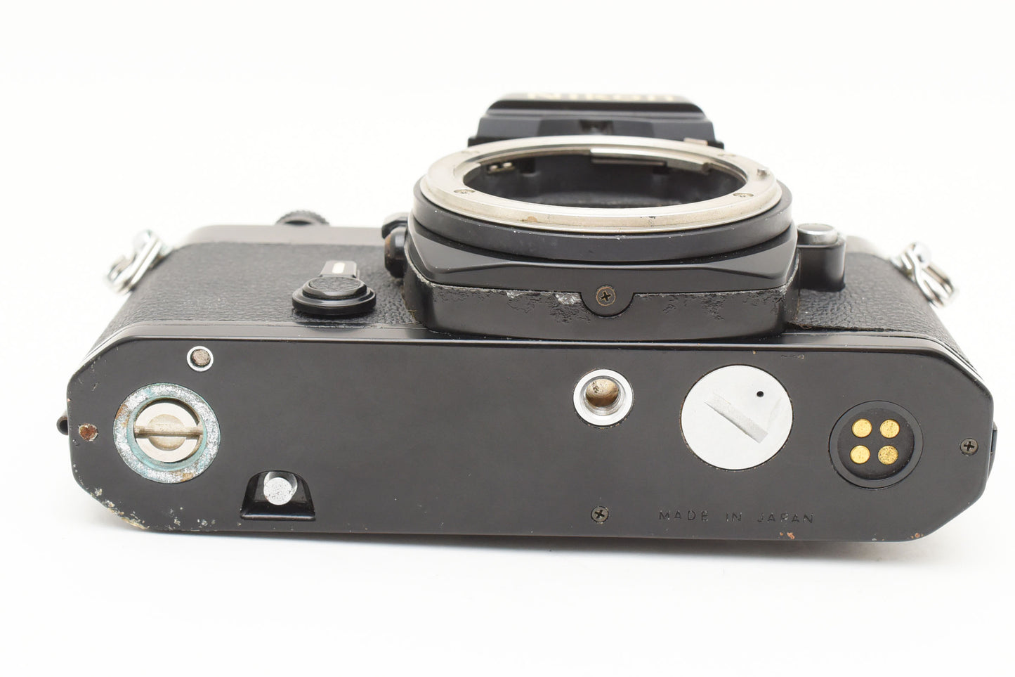 Nikon FM Black 35mm SLR Film Camera Body from JAPAN【Very Good】