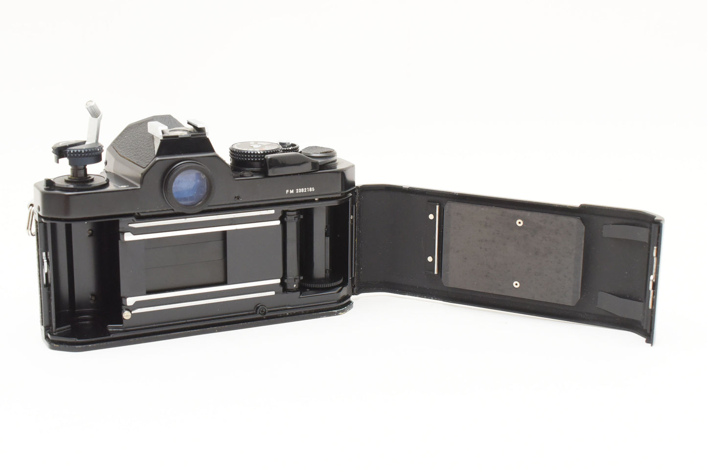 Nikon FM Black 35mm SLR Film Camera Body from JAPAN【Very Good】