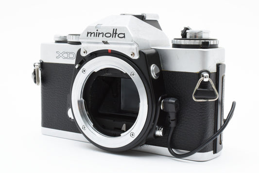 MINOLTA XD 35mm SLR Film Camera Body Quartz Data Back D from JAPAN【Exc+4】