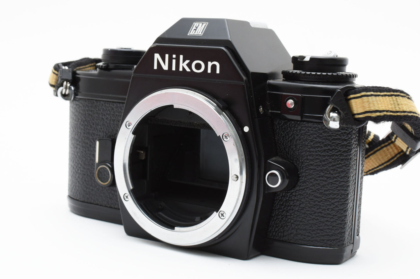 Nikon EM Black Film Camera Kiron 80-200mm F/4.5 Macro MC Lens【Exc+4】