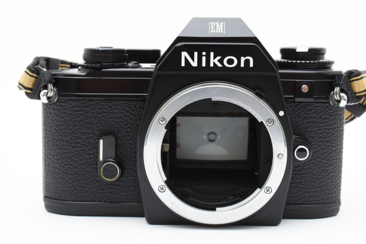 Nikon EM Black Film Camera Kiron 80-200mm F/4.5 Macro MC Lens【Exc+4】