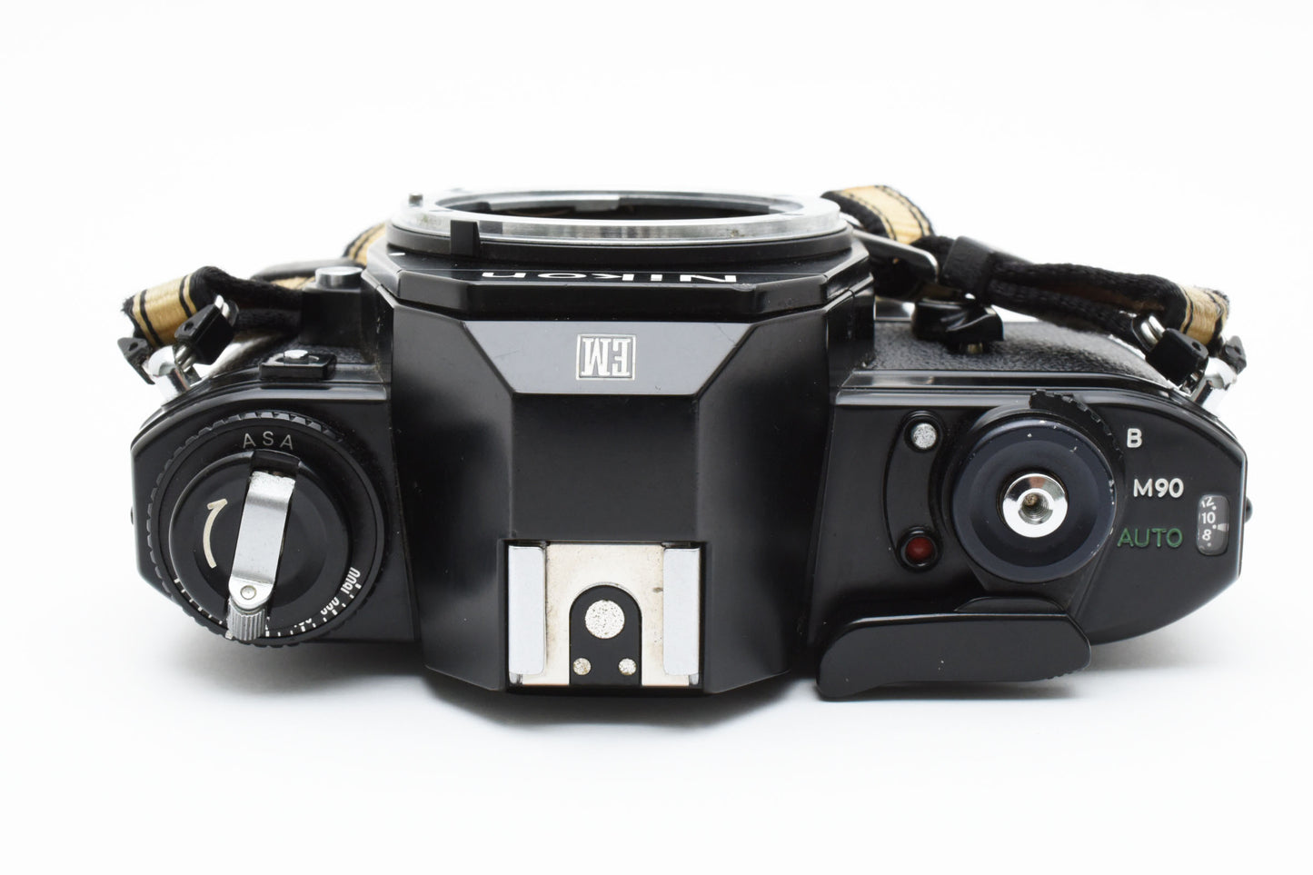 Nikon EM Black Film Camera Kiron 80-200mm F/4.5 Macro MC Lens【Exc+4】