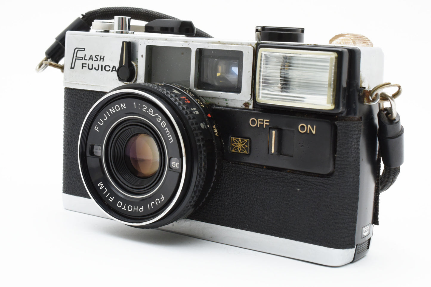 Flash Fujica Point & Shoot Film Camera  FUJINON 38mm f/2.8 Lens JAPAN【Exc+4】