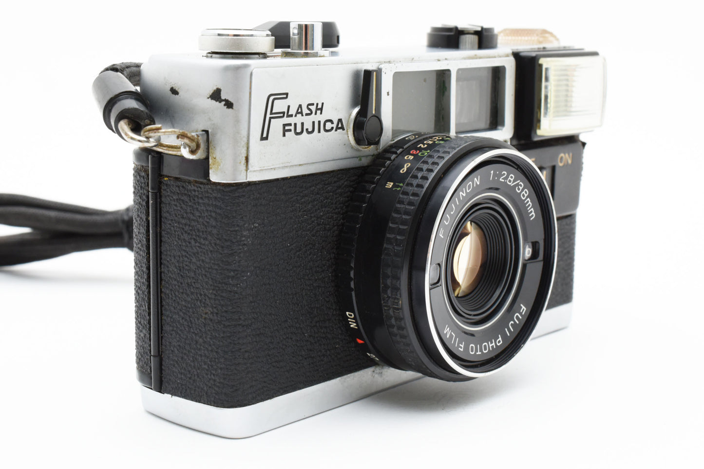 Flash Fujica Point & Shoot Film Camera  FUJINON 38mm f/2.8 Lens JAPAN【Exc+4】