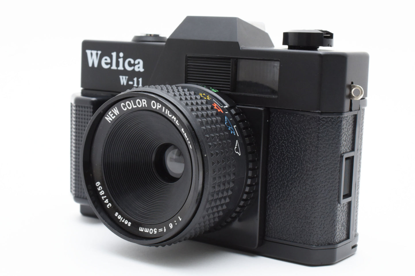 Welica W-11 Film Toy Point & Shoot Camera 50mm f/6 Lens from JAPAN【Exc+4】