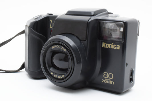 Konica Z-Up 80 Super Zoom 35mm Point & Shoot Film Camera from JAPAN【Exc+4】