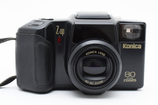 Konica Z-Up 80 Super Zoom 35mm Point & Shoot Film Camera from JAPAN【Exc+4】