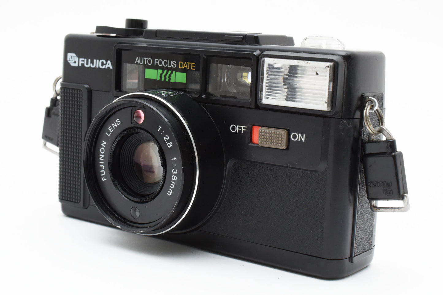 Fujica AUTO-7 35mm Point & Shoot Film Camera 38mm f/2.8 Lens from JAPAN【Exc+3】
