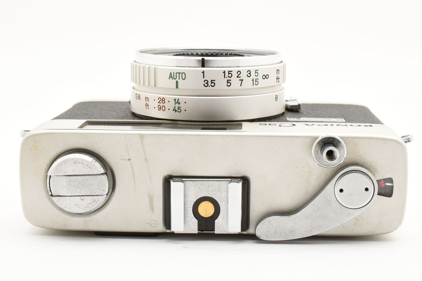 Konica C35 Flash Matic Rangefinder HEXANON 38mm f/2.8 from Japan【Exc+4】