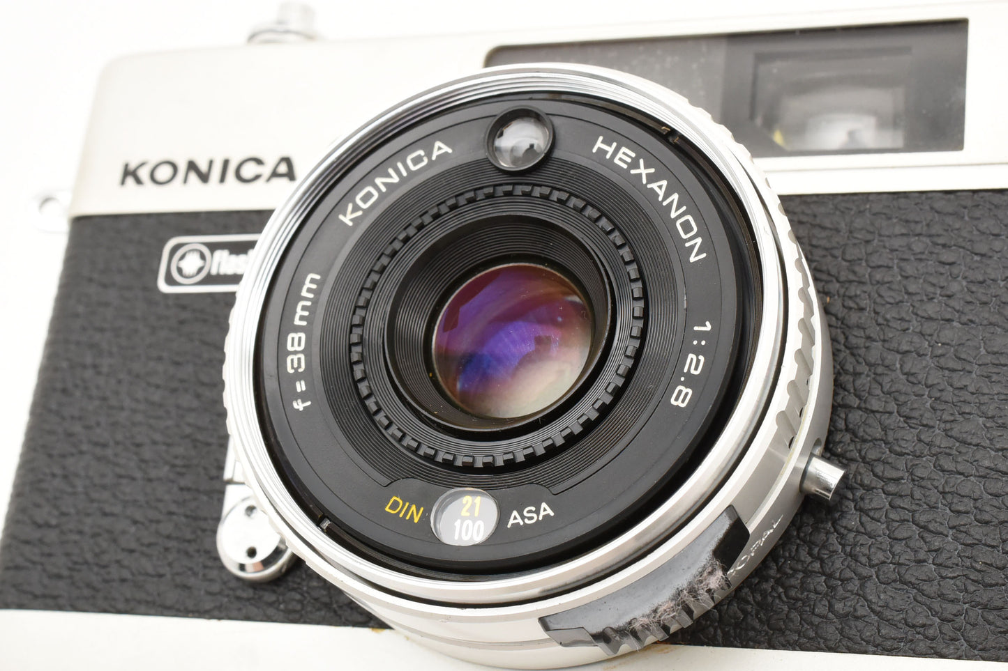 Konica C35 Flash Matic Rangefinder HEXANON 38mm f/2.8 from Japan【Exc+4】