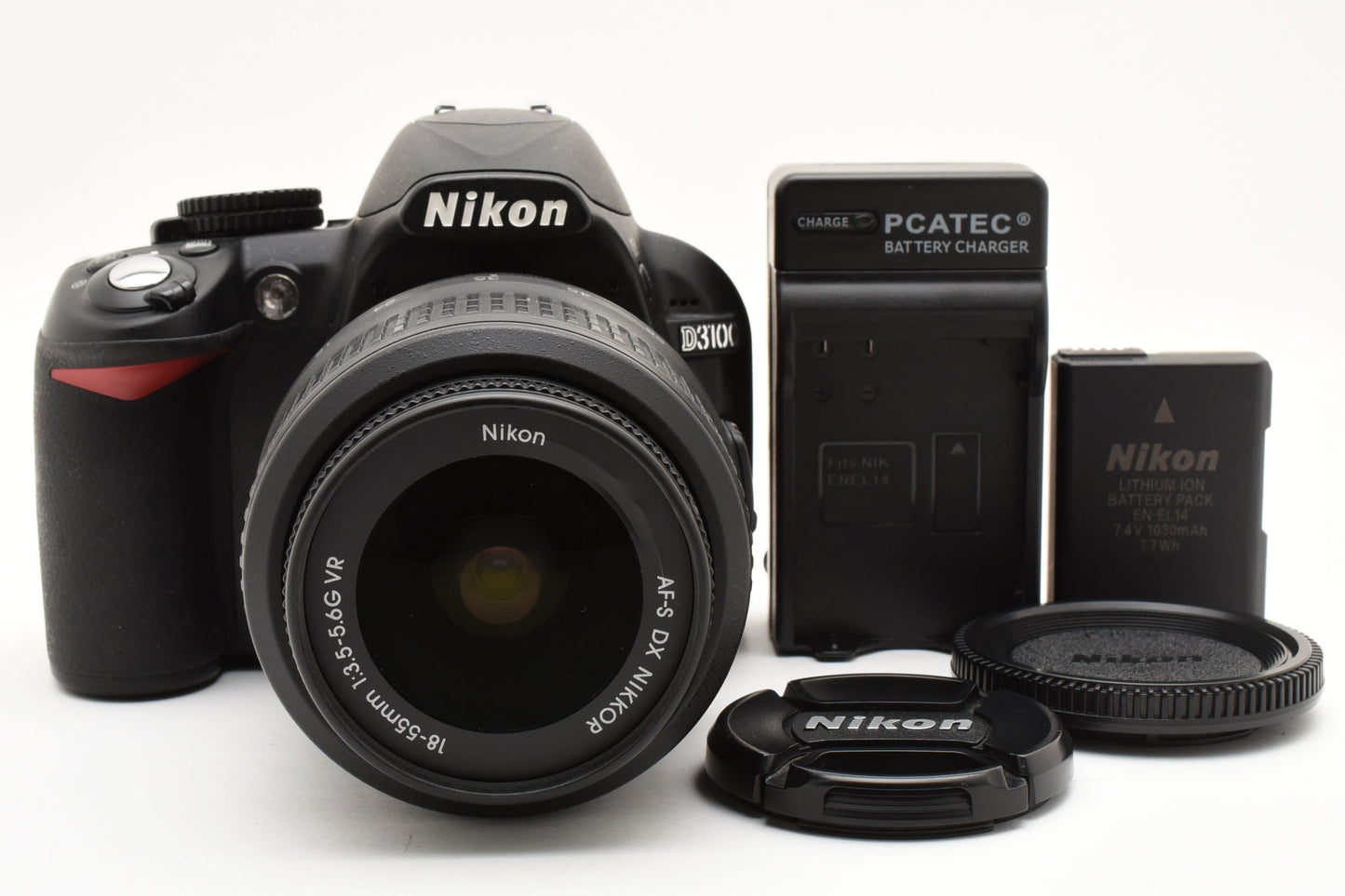 Nikon D3100 Camera  Nikon AF-S DX NIKKOR 18-55mm f/3.5-5.6G VR Lens JAPAN【Exc+4】