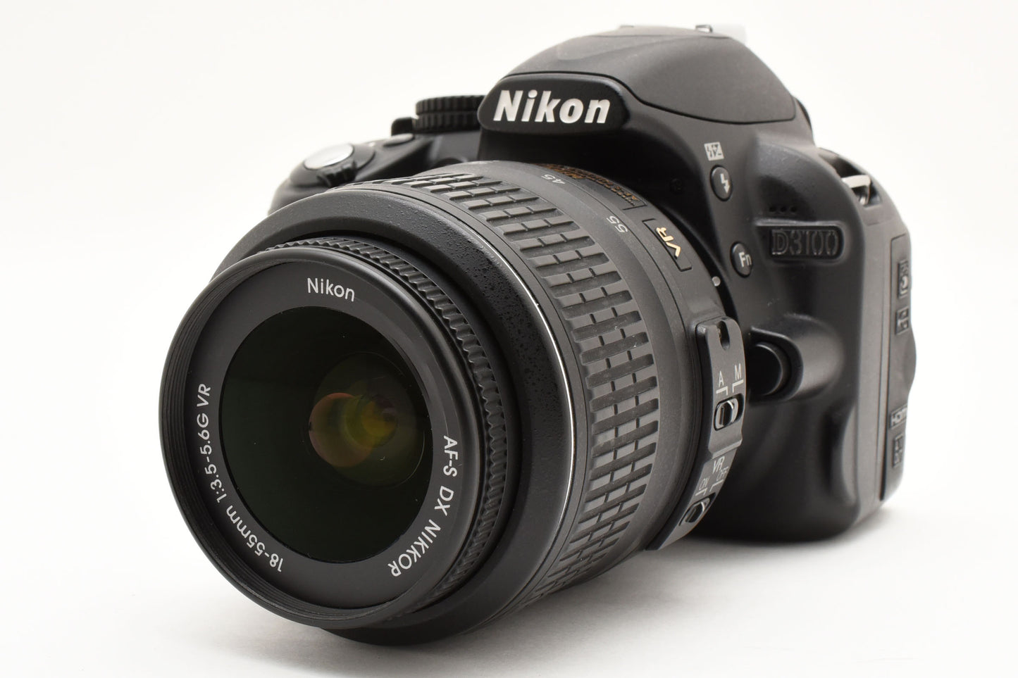 Nikon D3100 Camera  Nikon AF-S DX NIKKOR 18-55mm f/3.5-5.6G VR Lens JAPAN【Exc+4】
