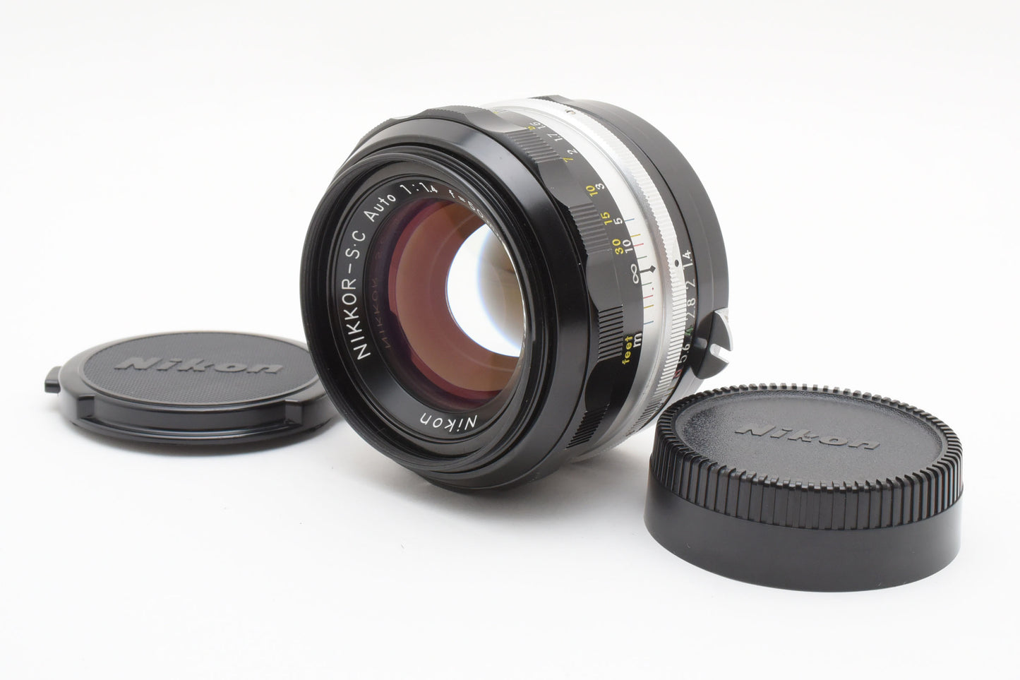 Nikon NIKKOR S.C Auto 50mm f/1.4 Non Ai Prime Lens from JAPAN【Exc+3】