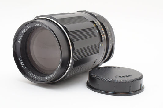Pentax Asahi Opt. Co. Super Takumar 135mm f/3.5 MF Lens From JAPAN【Exc+4】