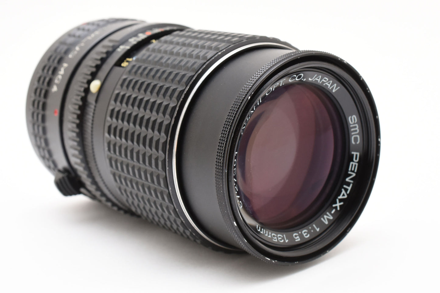 PENTAX M SMC 135mm f/3.5 SLR Telephoto Lens 2X APK Teleplus MC4 JAPAN【Exc+5】