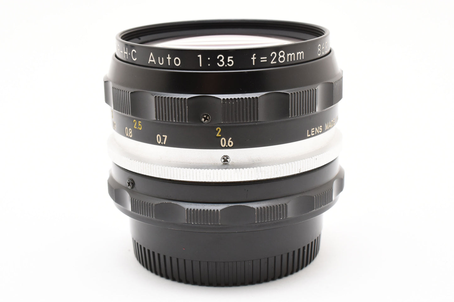 Nikon Nikkor-H.C Auto 28mm f/3.5 Non Ai Wide Angle Lens From JAPAN【Near Mint】