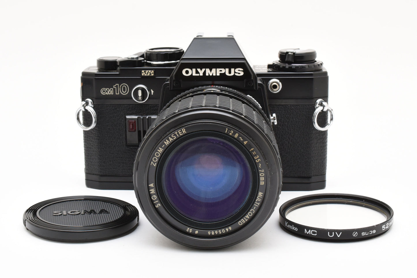 Olympus OM-10 SLR Film Camera Sigma 35-70mm f/2.8-4 Lens from JAPAN【Exc+5】