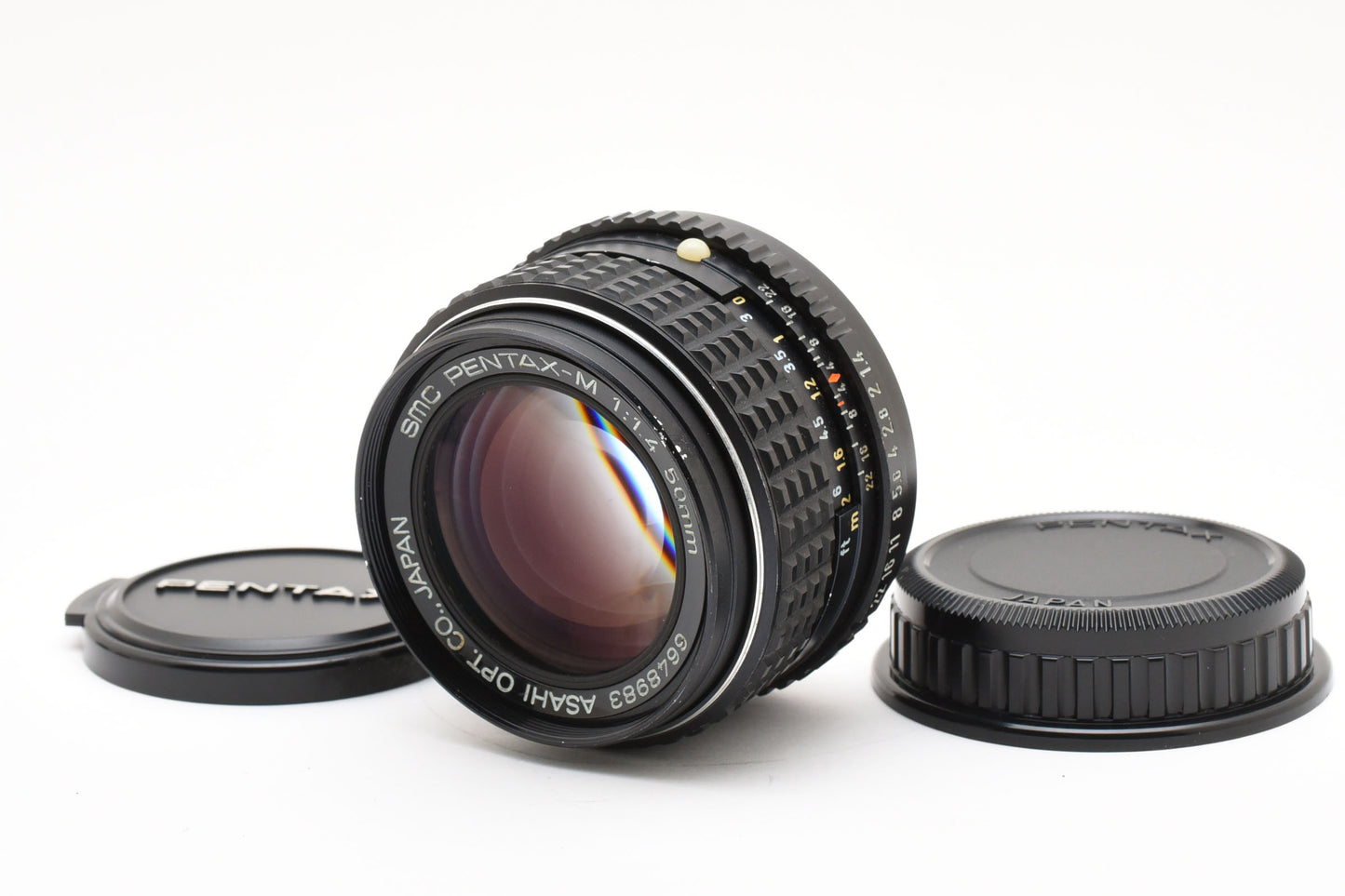 PENTAX SMC PENTAX-M 50mm f/1.4 for PENTAX K Lens From Japan【Exc+3】