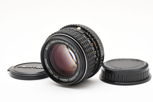 PENTAX SMC PENTAX-M 50mm f/1.4 for PENTAX K Lens From Japan【Exc+3】