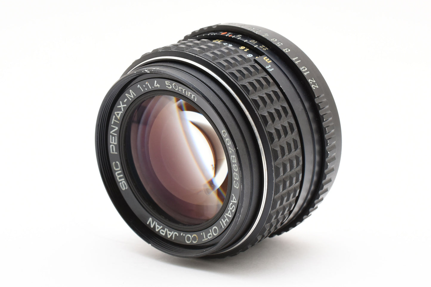 PENTAX SMC PENTAX-M 50mm f/1.4 for PENTAX K Lens From Japan【Exc+3】