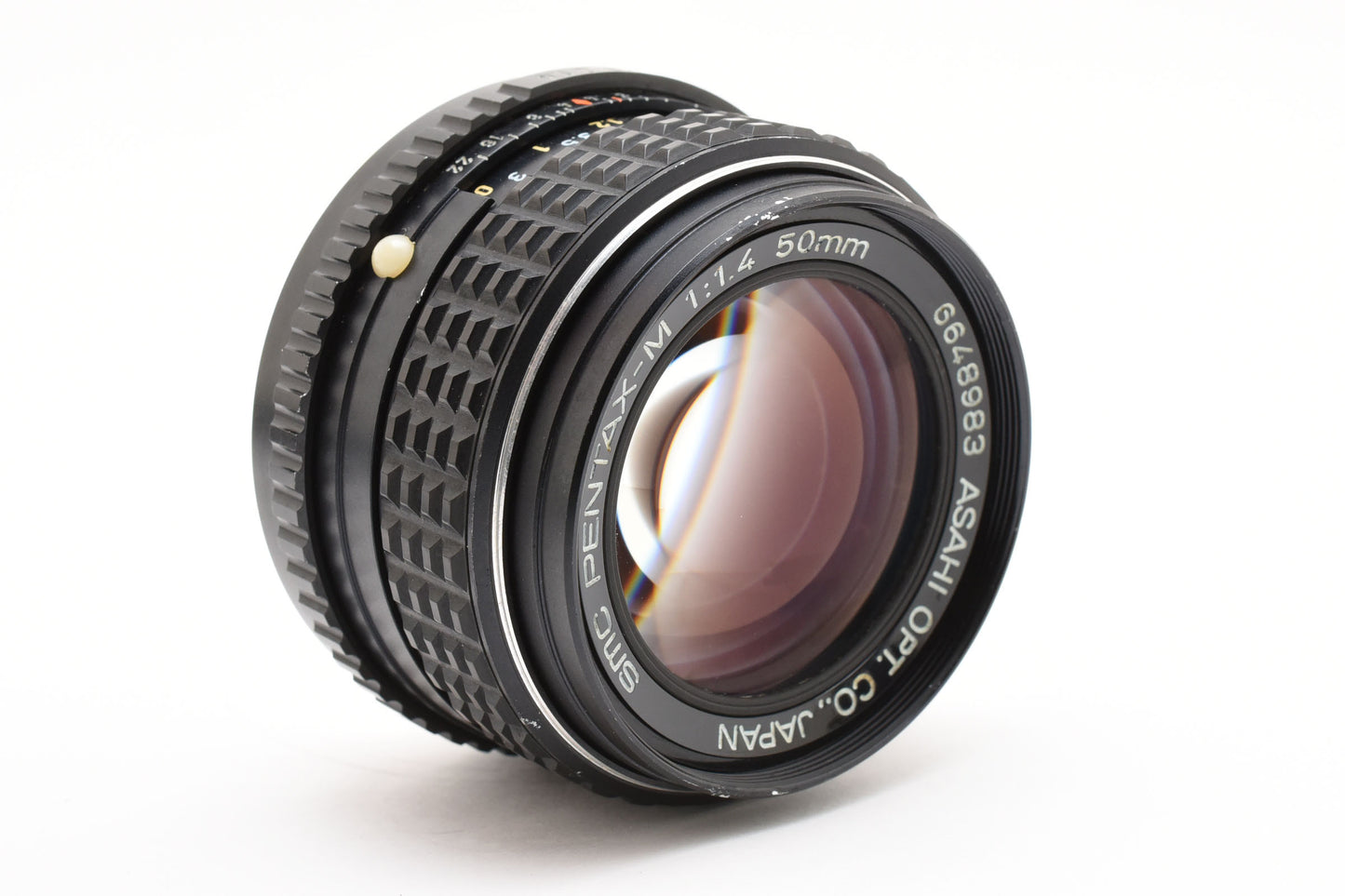 PENTAX SMC PENTAX-M 50mm f/1.4 for PENTAX K Lens From Japan【Exc+3】