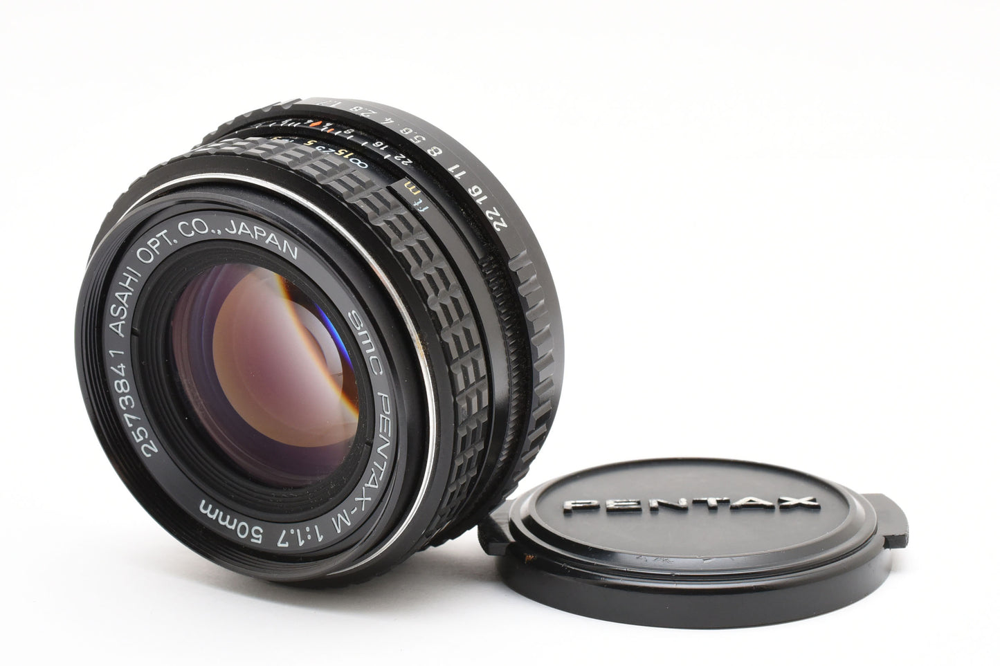 SMC Pentax-M 50mm f/1.7 MF Standard Prime Lens K Mount From JAPAN【Exc+3】