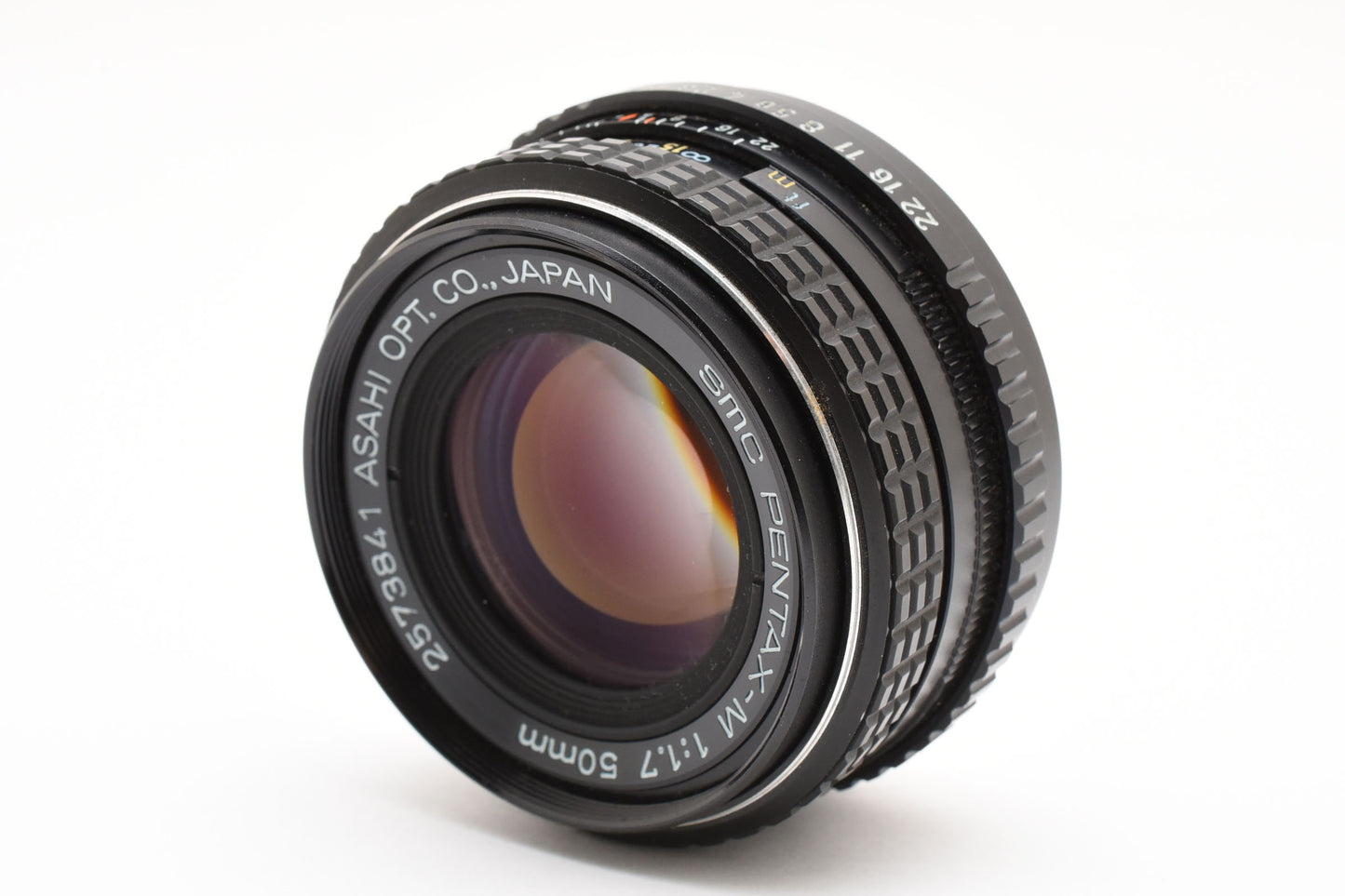 SMC Pentax-M 50mm f/1.7 MF Standard Prime Lens K Mount From JAPAN【Exc+3】