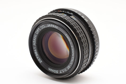 SMC Pentax-M 50mm f/1.7 MF Standard Prime Lens K Mount From JAPAN【Exc+3】