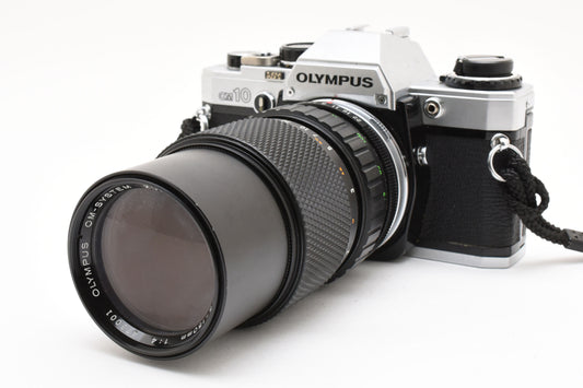 OLYMPUS OM10 SLR Film Camera Zuiko AUTO-ZOOM 75-150mm f/4 from JAPAN【Exc+3】
