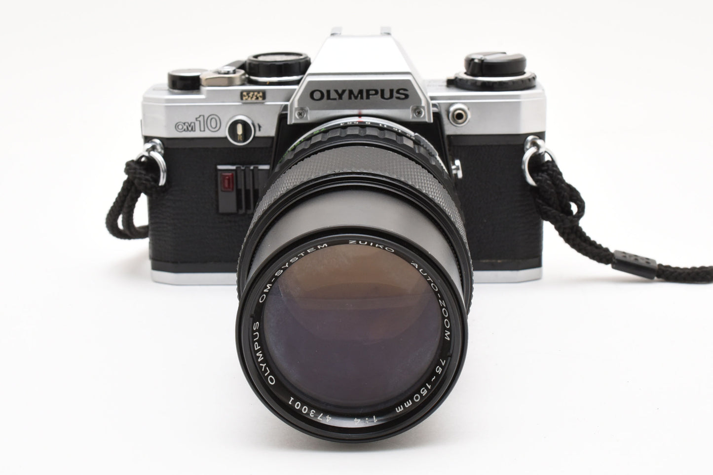 OLYMPUS OM10 SLR Film Camera Zuiko AUTO-ZOOM 75-150mm f/4 from JAPAN【Exc+3】