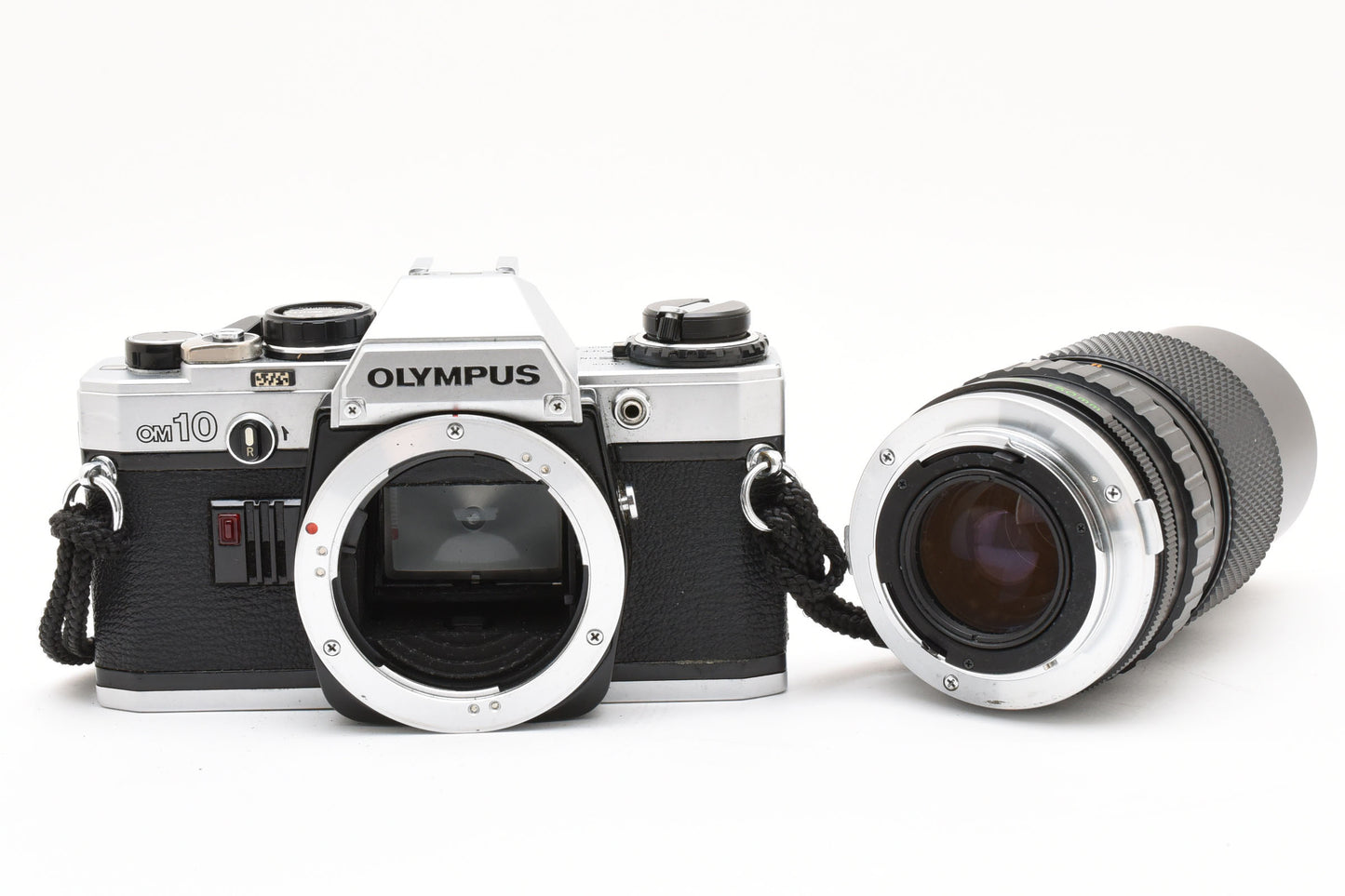 OLYMPUS OM10 SLR Film Camera Zuiko AUTO-ZOOM 75-150mm f/4 from JAPAN【Exc+3】