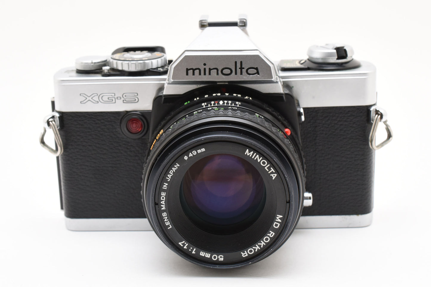 Minolta XG-S Film Camera MD Rokkor 50mm f/1.7 Lens From JAPAN【Exc+3】